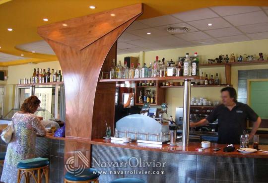 Carpinteria a medida Ciber cafe Leon