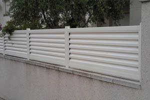 valla veneciana de aluminio