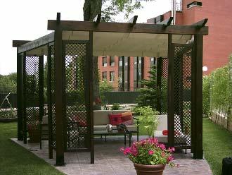 pergola jardin