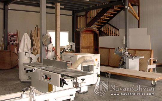 Interior del sector de producción