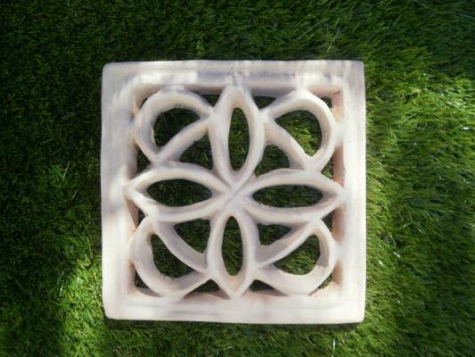 Rejilla de estilo mudéjar 16 x 16 cm.