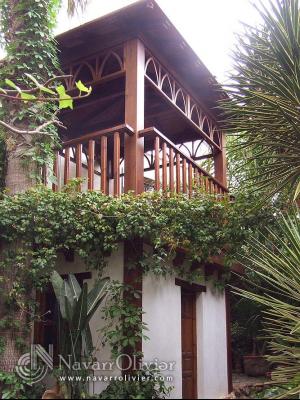 kiosko de madera