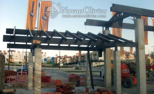 obras de key mare entrada de las salinas