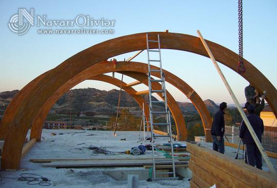 obrs de estructura de madera