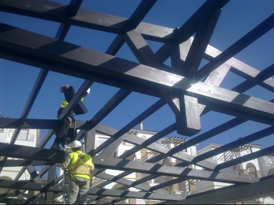 montage de estructutura de madera en Almeria ;Murcia; Granada