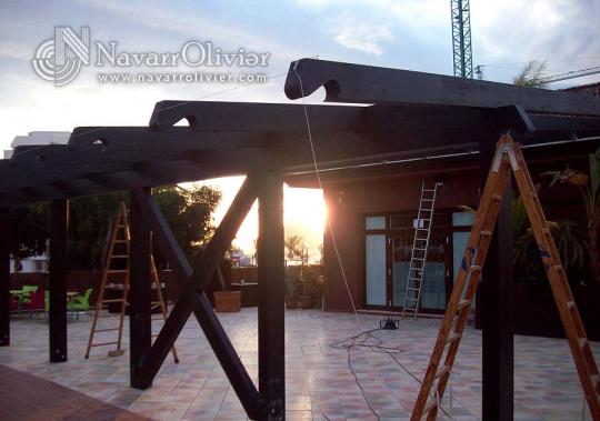 montaje de pergola en murcia aguilas