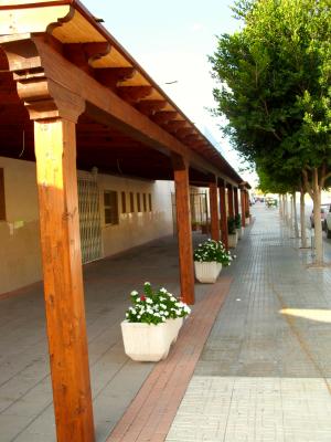 porche rustico en murcia abanilla