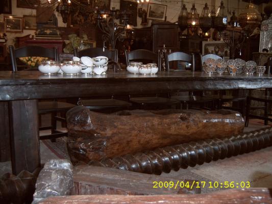 MESA COMEDOR 3.50M POR 1.20M,HECHA DE MEDIDA