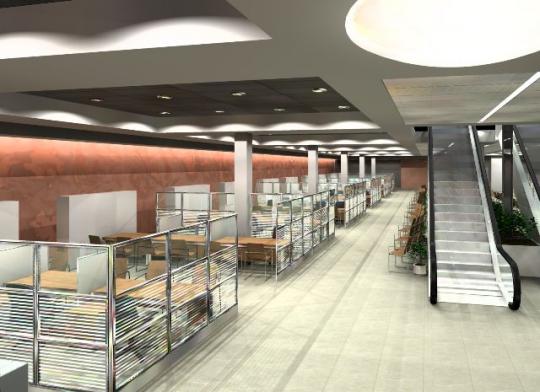 Oficinas atención al público BFA - arquitectura & diseño mobilarte, sa