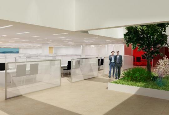 Oficinas internas BFA - arquitectura & diseño mobilarte, sa