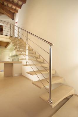 Escalera modelo ala di gabbiano