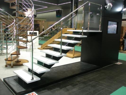 Escalera de eje central