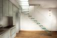 Escalera en cristal