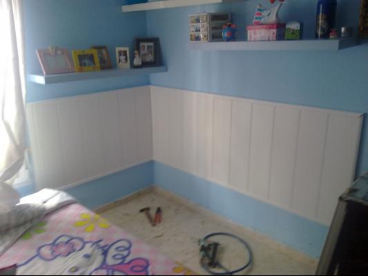 Friso Blanco Cabecero Cama
