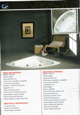 bañera hidro Isea neumática