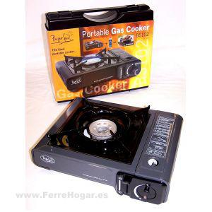 Cocina portatil de Gas Modelo BS 101 Antracita.