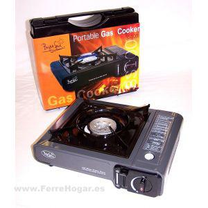 Cocina portatil de Gas Modelo BS 100 Antracita.