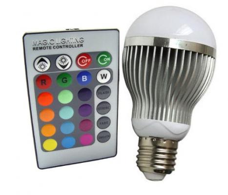 bombiilla LED multicolor