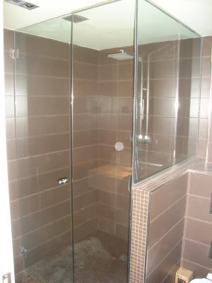 mampara de baño