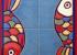Mural decorativo Peces