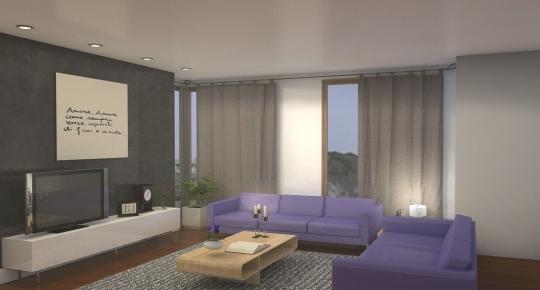 proyecto salón reforma integral vivienda