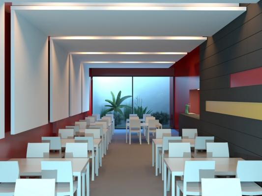 Reforma integral de local para pizzería- Fachada