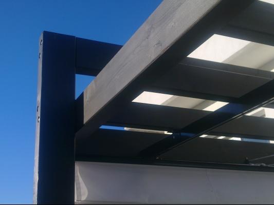pergolas minimalista para toldos