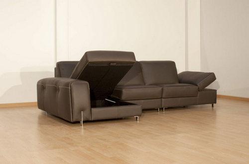Sofa de piel Bruma