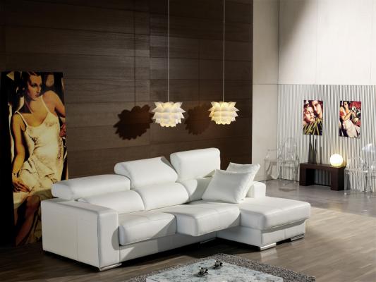 Sofa de piel Estela