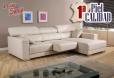 Chaiselongue Dorado en piel