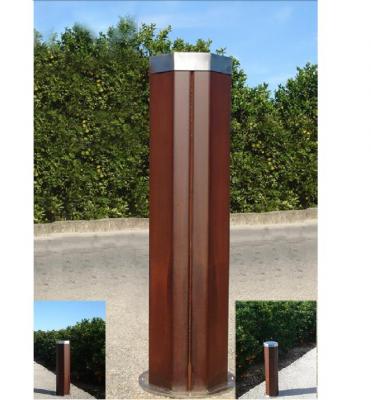 Pilona Acero Corten