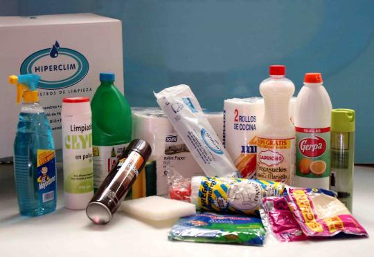 Lote productos limpieza