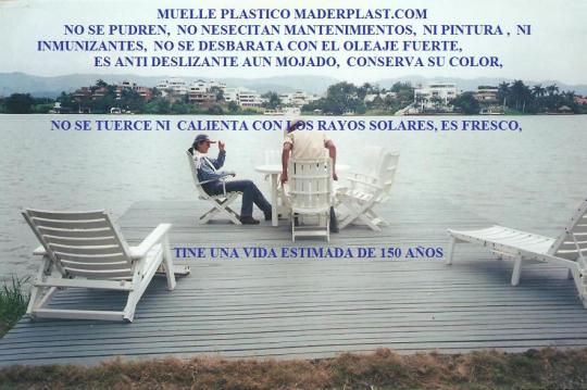 MUELLE DECKS PLÁSTICOS  MADERPLAST