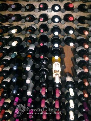 Botellero de madera