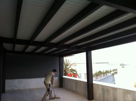 Pergolas de madera para cerramiento