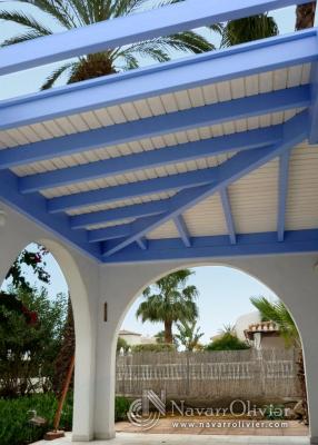 pergola chalet ibiza