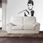 vinilos decorativos audrey hepburn decoracion