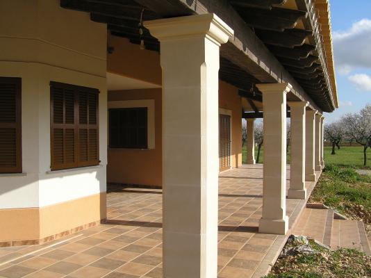 columnas para porche