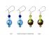 Pendientes cristal Murano
