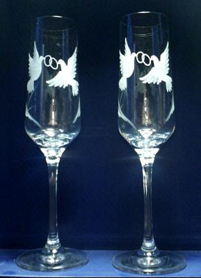 Copas de Champán Boda ( varios diseños )