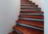 Suelos de madera en escaleras 