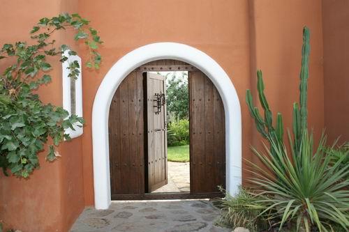 Puertas rusica de madera Mojacar