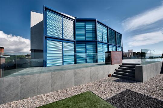 Casa Sant Pol de Mar, fachada sur
