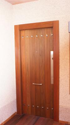 puertas acorazadas forradas en ipe