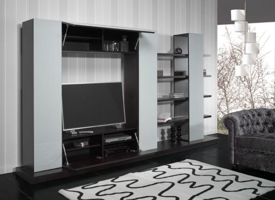 Mueble salon a medida con ideas del cliente