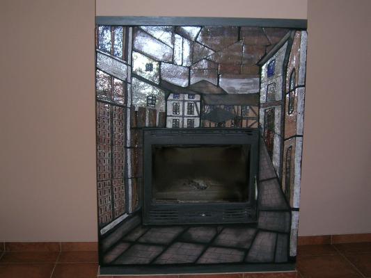 Mural chimenea. R.P.I. LO-178/2010