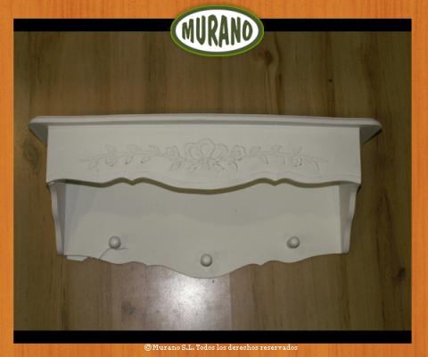 perchero triple balda
