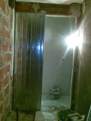 INSTALACION DE PUERTA CORREDERA EN BAÑO