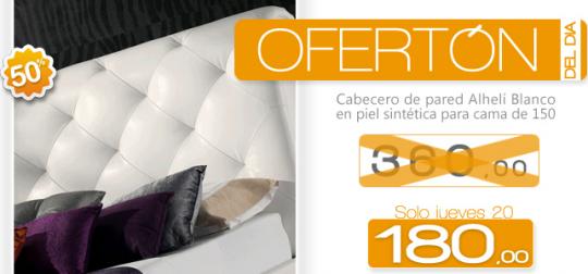 Cabacero de pared con un 50% de descuento