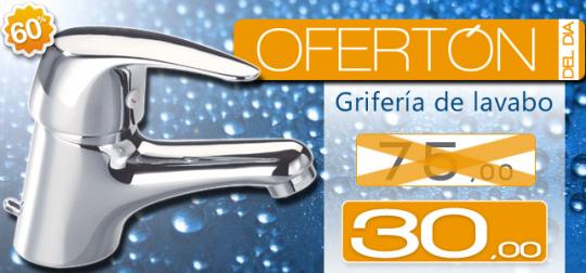 60% de descuento en grifería de lavabo